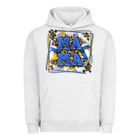 Pigment Lunar Rock volleyball mama with leopard Urban Hoodie - Zillion Design Studio