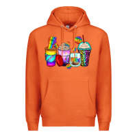 Carrot pride coffee cups Premium Hoodie - Zillion Design Studio