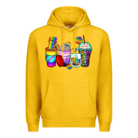 Lemon pride coffee cups Premium Hoodie - Zillion Design Studio