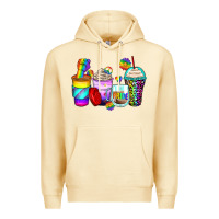 Pina Colada pride coffee cups Premium Hoodie - Zillion Design Studio