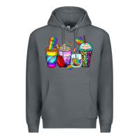 Rock pride coffee cups Premium Hoodie - Zillion Design Studio
