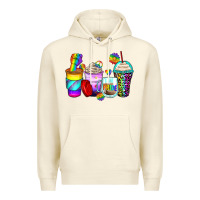 Sandshell pride coffee cups Premium Hoodie - Zillion Design Studio