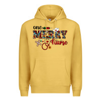 Antique Gold one merry nurse western Premium Hoodie - RanaPortraitStore