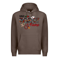 Coffee one merry nurse western Premium Hoodie - RanaPortraitStore