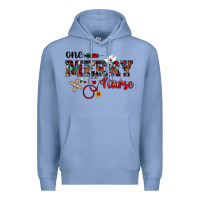 Colony Blue one merry nurse western Premium Hoodie - RanaPortraitStore
