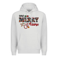 One Merry Nurse Western Premium Hoodie | Teevron