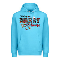 Ocean Blue one merry nurse western Premium Hoodie - RanaPortraitStore