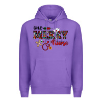 Purple one merry nurse western Premium Hoodie - RanaPortraitStore