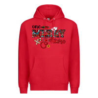 Red one merry nurse western Premium Hoodie - RanaPortraitStore