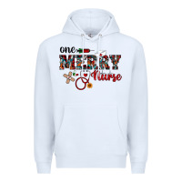 White one merry nurse western Premium Hoodie - RanaPortraitStore