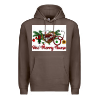 Coffee one merry nurse Premium Hoodie - RanaPortraitStore