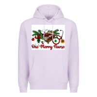 Lilac one merry nurse Premium Hoodie - RanaPortraitStore