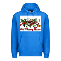 True Royal one merry nurse Premium Hoodie - RanaPortraitStore