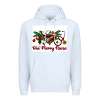 White one merry nurse Premium Hoodie - RanaPortraitStore