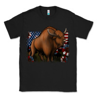 Black American Bison Classic Tee - Jasminsmagicworld
