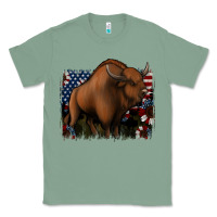 Sage American Bison Classic Tee - Jasminsmagicworld