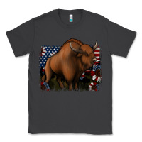 Smoke American Bison Classic Tee - Jasminsmagicworld