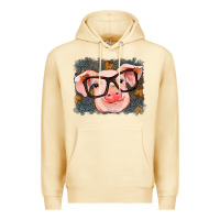 Pina Colada Fall Autumn Pig Premium Hoodie - RanaPortraitStore