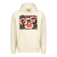Sandshell Fall Autumn Pig Premium Hoodie - RanaPortraitStore
