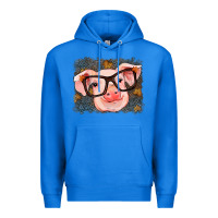 True Royal Fall Autumn Pig Premium Hoodie - RanaPortraitStore