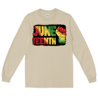 Mushroom juneteenth Long Sleeve Tee - BarkalooDesign