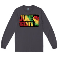 Smoke juneteenth Long Sleeve Tee - BarkalooDesign