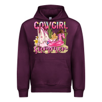Mauve Wine cowgirl summer Urban Hoodie - texasbilliewilder