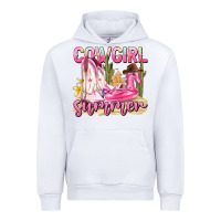 White cowgirl summer Urban Hoodie - texasbilliewilder