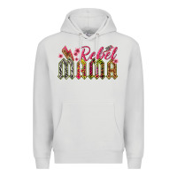 Dove Grey rebel mama Premium Hoodie - texasbilliewilder