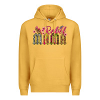 Mustard rebel mama Premium Hoodie - texasbilliewilder