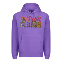 Purple rebel mama Premium Hoodie - texasbilliewilder