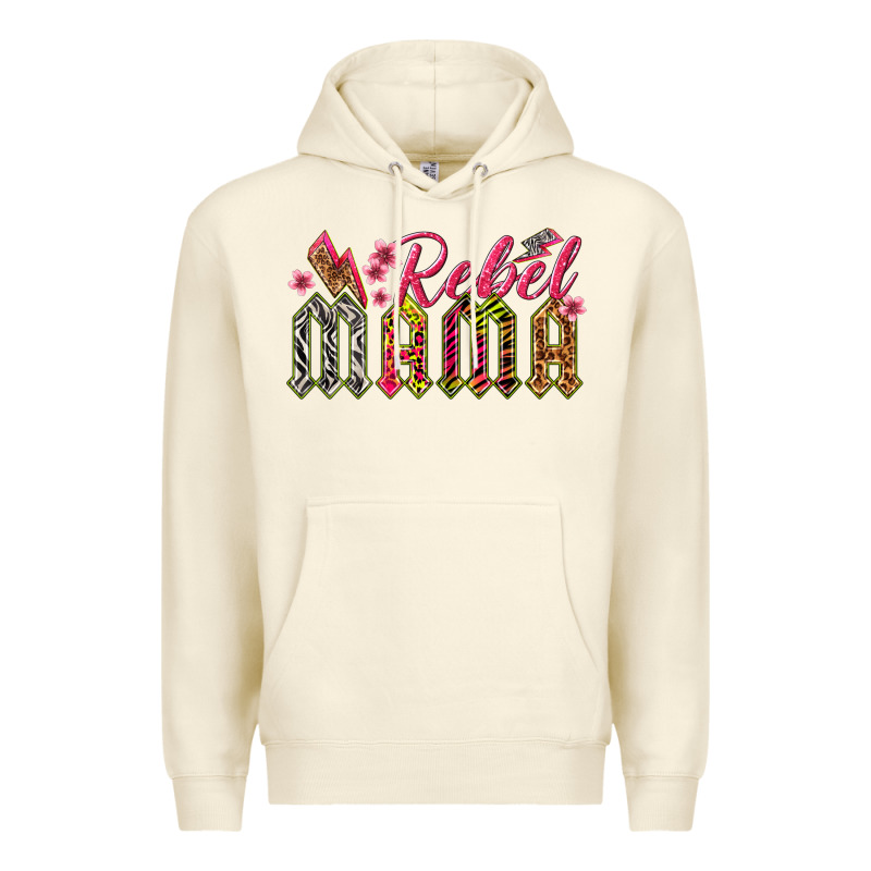 Rebel Mama Premium Hoodie by texasbilliewilder | Teevron