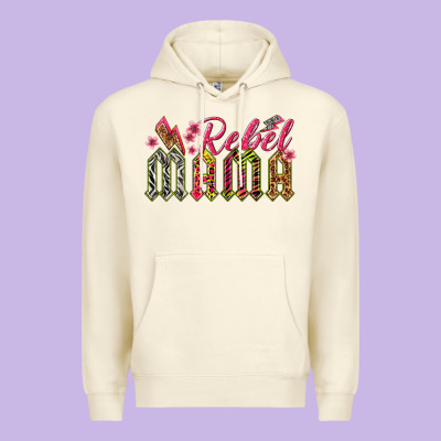 Rebel Mama Premium Hoodie Designed By Texasbilliewilder