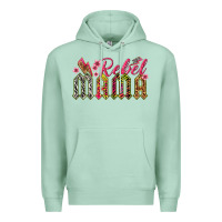 Seafoam rebel mama Premium Hoodie - texasbilliewilder