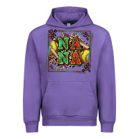 Tulip softball nana with leopard Urban Hoodie - Zillion Design Studio