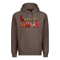 Coffee retired hot mama Premium Hoodie - texasbilliewilder