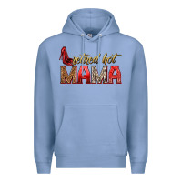 Colony Blue retired hot mama Premium Hoodie - texasbilliewilder