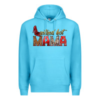 Ocean Blue retired hot mama Premium Hoodie - texasbilliewilder