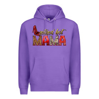 Purple retired hot mama Premium Hoodie - texasbilliewilder