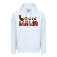 White retired hot mama Premium Hoodie - texasbilliewilder