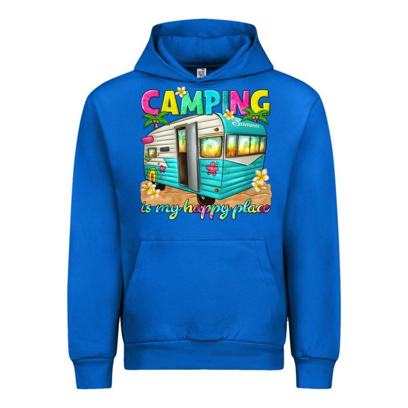 Camping Is My Happy Place Urban Hoodie by texasbilliewilder | Teevron