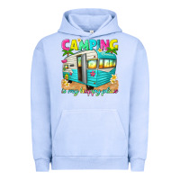 Pigment Grape Ice camping is my happy place Urban Hoodie - texasbilliewilder