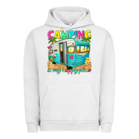 Pigment Lunar Rock camping is my happy place Urban Hoodie - texasbilliewilder