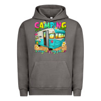 Pigment Tornado camping is my happy place Urban Hoodie - texasbilliewilder