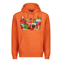 Carrot strawberry coffee cups Premium Hoodie - Zillion Design Studio