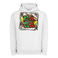 Pigment Lunar Rock softball mama with leopard Urban Hoodie - Zillion Design Studio