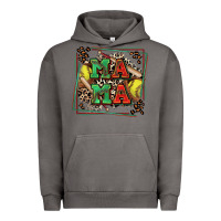 Pigment Tornado softball mama with leopard Urban Hoodie - Zillion Design Studio