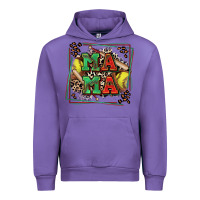 Tulip softball mama with leopard Urban Hoodie - Zillion Design Studio