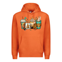 Carrot jesus coffee cups Premium Hoodie - Zillion Design Studio