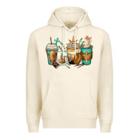 Tofu jesus coffee cups Premium Hoodie - Zillion Design Studio